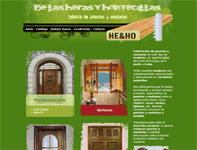 Tablet Screenshot of carpinteriarusticahh.com